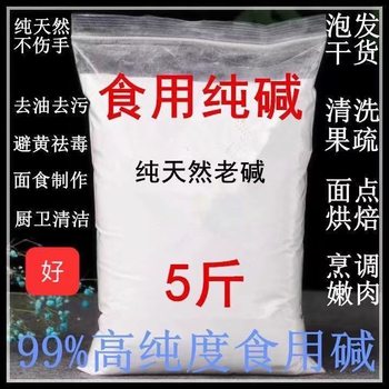 Edible Soda Ash Household Soda Noodles Cleaning and Oil-removing Baking Noodles Dried Sodium Carbonate Edible Baking Soda