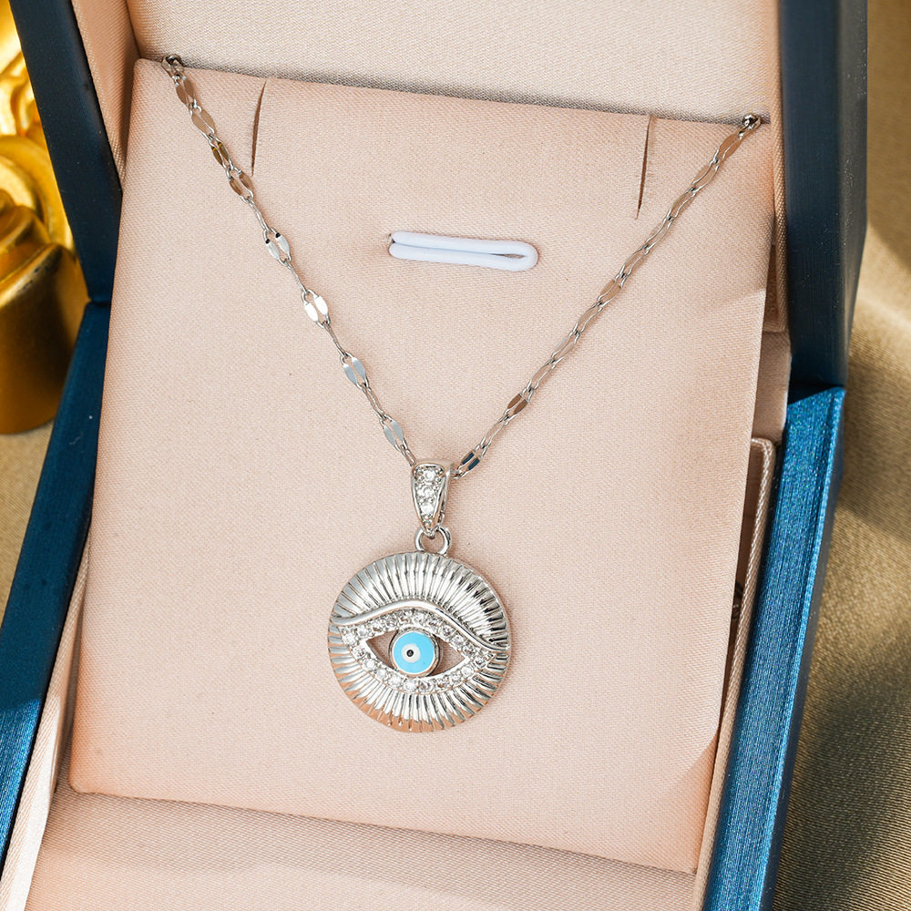 357 アイ ネックレス - シルバー