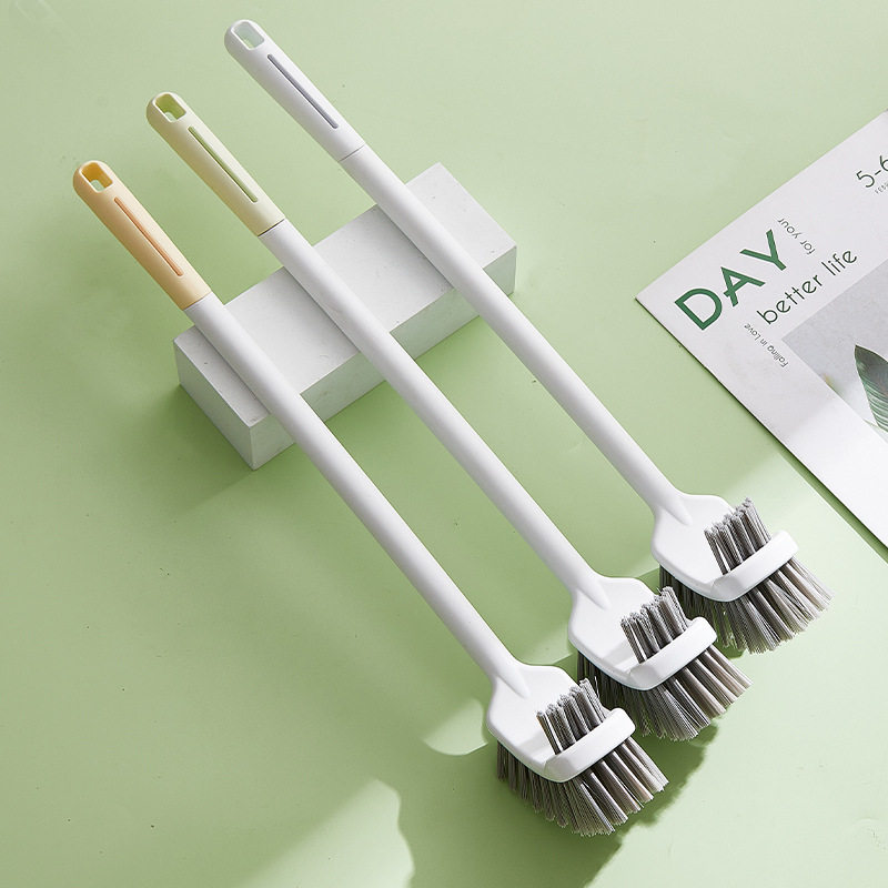 Multi-functional toilet brush 360 degrees dead angle household wall-mounted toilet wall-mounted cleaning toilet brush long handle