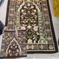 brown New Flower Bag Blanket