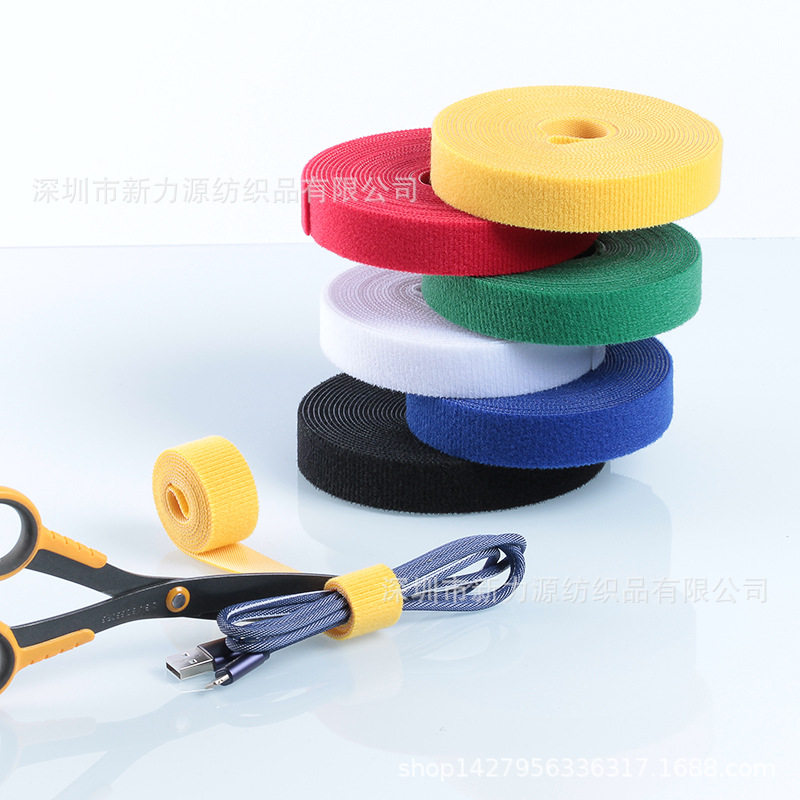 Backrest Velcro Tie, Wire and Data Cable Storage, Self-Adhesive Cable Management Belt, Nylon Plant Binding Belt