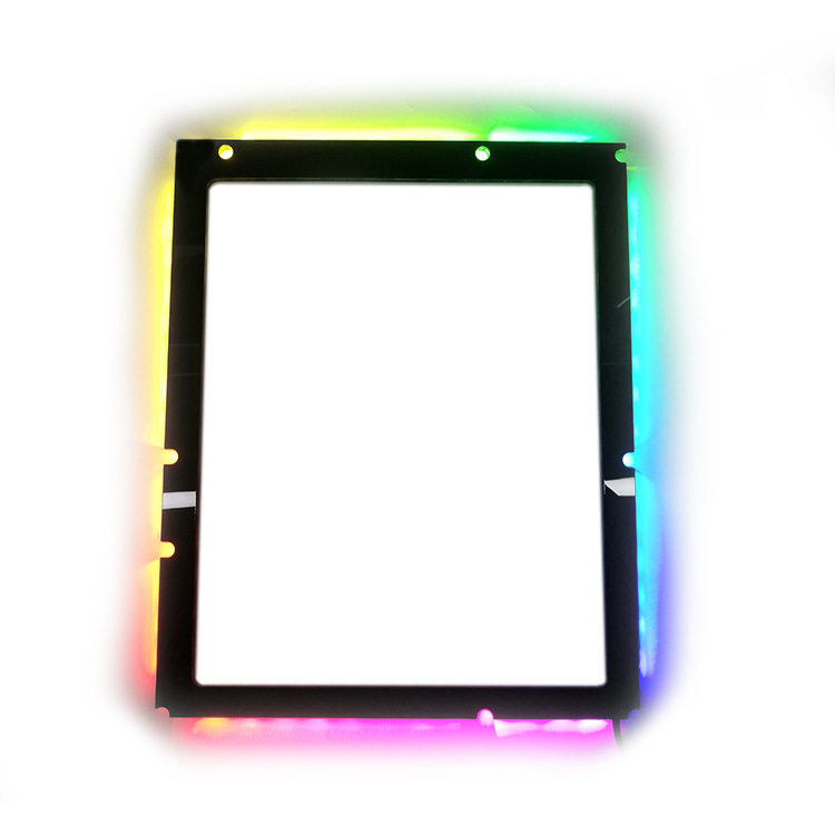 ATX motherboard light-emitting pad backlight pad backplane magic ARGB magic light synchronization computer modification light pollution