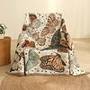 Nordic Style Butterfly Sofa Blanket Background Cloth Single Sofa Set Multifunctional Blanket Outdoor Leisure Blanket Tablecloth