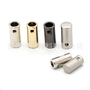 15.5x 7/13x 6mm screw fixed metal bell wear rope buckle zinc alloy rope tail buckle stop rope buckle wholesale