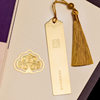 Gengdu Brass Bookmarks Customized with Figures and Samples School Graduation Souvenirs Wenchuang Hollow Chinese Style Bookmarks Customized