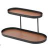 Creative Ins-style Iron Multi-layer Storage Rack Porch Ornaments Display Plate Aromatherapy Cosmetics Desktop Storage Rack