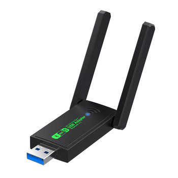 USB Bluetooth Adapter USB Wireless Network Card 4.2 Bluetooth Adapter 1300m USB Network Card Computer USB Drive-Free