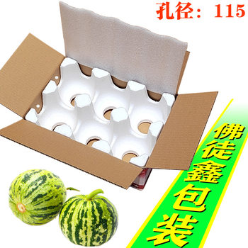 5kg 6 large pomegranate packing box fruit foam tray melon melon anti-break protection box carton