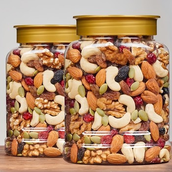 New Daily Nuts Mixed Nuts Snowflake Pastry Baking Raw Materials Ready-To-Eat Dried Nuts Snacks for Pregnant Women New Year Goods
