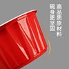 Large Disposable Lunch Box Round Super Large Capacity Crayfish Pickled Fish Fruit Plate Round Basin Takeaway Bowl Wrapper Box