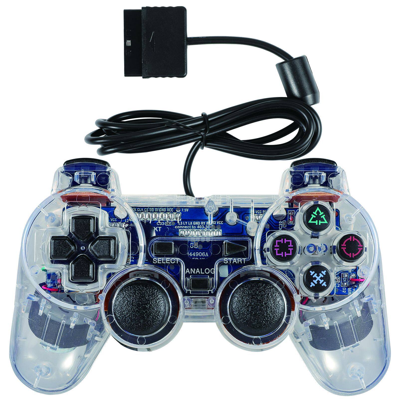 Factory Direct sales support black color with logo ps2 wired game handle ps2 wired handle ps2 handle