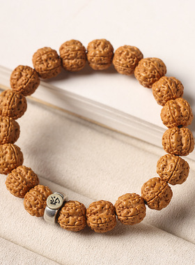 小金刚菩提手串本命佛古玩女士情侣款精品手链小原籽盘玩佛珠