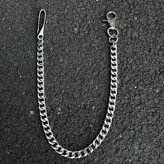 Retro American Hip Hop Thick Pants Waist Chain cleanfit Fashion Cuban Chain Waist Hanging Cross-border Simple Pants Chain