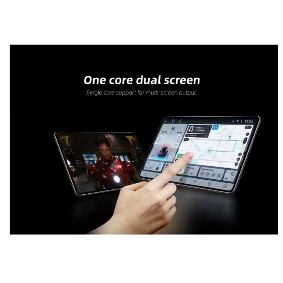 Dingwei Qualcomm TQ919 eight nuclear changeable host Android car large screen navigation GPS intelligent navigation carplay