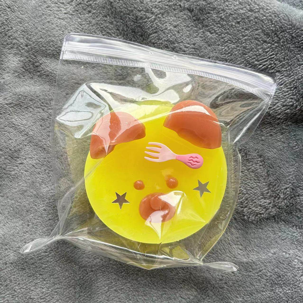 ケーキ熊【キャラメル色】