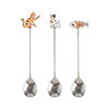 Creative 304 stainless steel cute fun fish cat Spoon restaurant dessert coffee spoon honey mixing spoon fruit fork