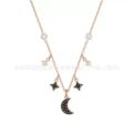 Star and moon necklace