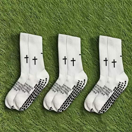 Cross-Border New Hot-Selling Sports Socks Cross Football Socks Logo Yoga Socks Basketball Socks Cycling Socks Dotted Socks