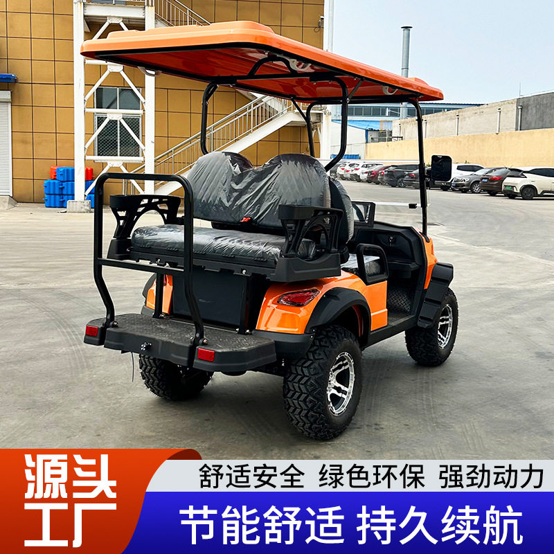 Golf Carts for Tourist Areas, Four-Wheel Off-Road Sightseeing Vehicles, Sales Reception Shuttles, Electric Golf Carts