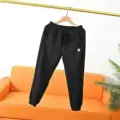 Pure cotton black pants mouth mask