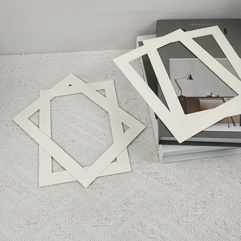 Three-dimensional A3A4 photo frame photo framed cardboard 8 inch 16 inch 4 open 8 open lined cardboard DIY open frame decoration