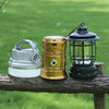 Camping lamp retro lantern outdoor camping tent lamp camping kerosene lamp charging portable lamp atmosphere lamp emergency lamp