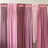 Wedding Celebration Pink Milk Silk Stretch Fabric Stage Background Decoration Drape Cloud Veil Props