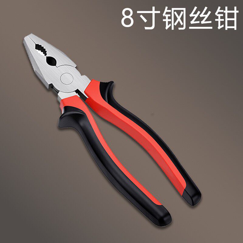 老虎钳钢丝钳多功能家用老虎专用电工斜口尖嘴工业级钳子厂家直销