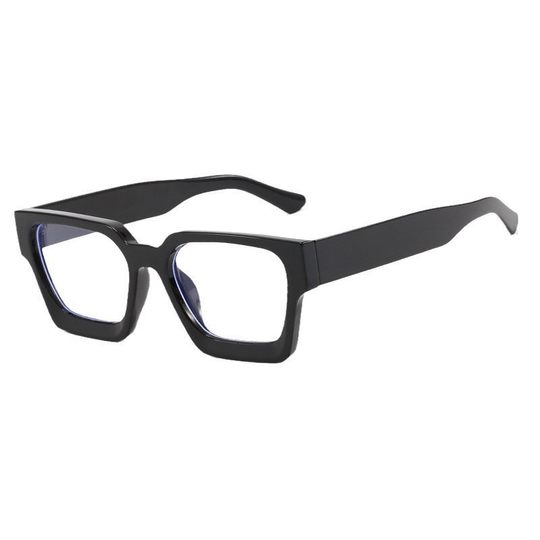 Plain Glasses Women's 2024 Flat Glasses with Myopia Korean Wave Glasses Frame Frame Men's No-degree Ins Concave Eyes