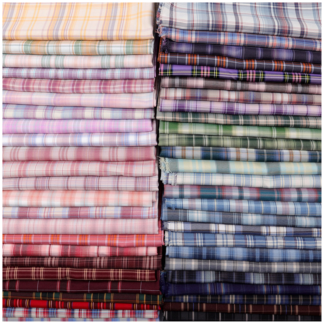 Black sugar ginger tea green field 25 color optional see main picture factory direct student uniform JK fabric JK finished cloth