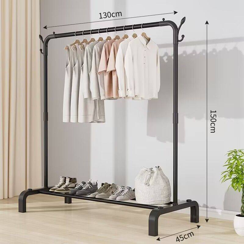 Drying Rack Floor Vertical Thickened Coat Rack Household Bedroom Balcony Clothes Drying Rack Clothes Rack