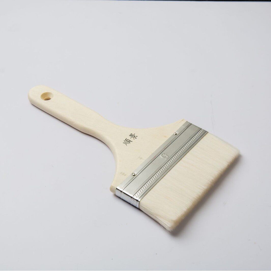 Wooden Handle Wool Brush Barbecue Brush Oil Brush Biscuit Brush Large and Medium Baking Brush Latex Paint Brush
