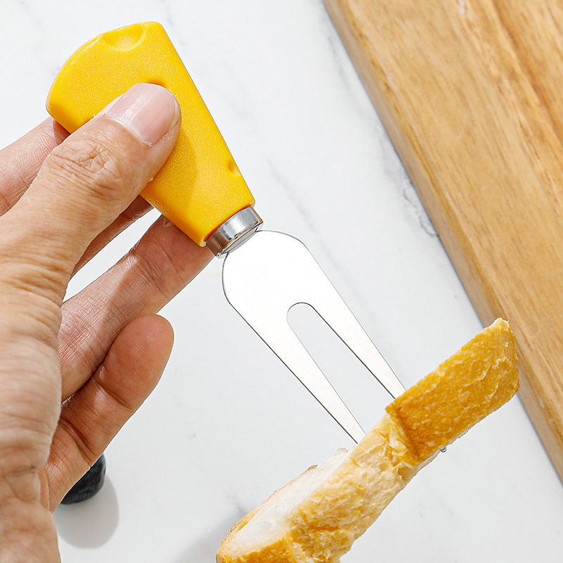 Cheese knife, fork and spoon suit creative stainless steel cheese jam knife children's butter knife Western tableware pizza knife