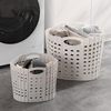 Folding Dirty Clothes Basket Dirty Clothes Basket Toy Storage Basket Dirty Clothes Bucket Gap Hand-held Bathing Clothes Basket