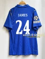 2627 chelsea home custom number 24 star + champions league armband