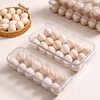 Pet10 Grid Refrigerator Egg Storage Box with Lid Kitchen Storage Box Egg Rack Egg Tray Food Preservation Box
