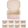 Cross-border Amazon Explosions Jewelry Box Convenient Travel 8 Pieces Packed Jewelry Storage Box Earrings Jewelry Box