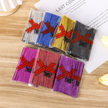 10cm thick iron wire 800 pieces gold and silver color ribbon candy packaging full specification strapping ribbon in stock