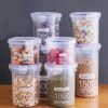 Sealed Transparent Plastic Fresh-Keeping Jars Food Jars Kitchen Grain Storage Boxes Storage Jars Wholesale