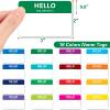 Cross-Border Colorful Name Tag Stickers Identification Badges Office Meetings Family Gatherings DIY Decoration Stickers