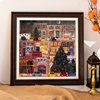 Winter Light Picture Frame Galison Winter Light Christmas Puzzle Frame American Retro Square Photo Frame Wall Hanging Frame