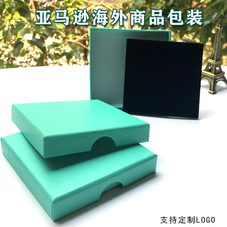 Amazon Jewelry Box Tiandi Cover Ring Necklace Box Bracelet Box Thin Jewelry Box Direct in stock