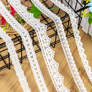 Tianyuan Lace Trim Width 1.3-2.5cm Small Lace Trim Mesh Fabric Lolita Pet Clothing Mesh Fabric