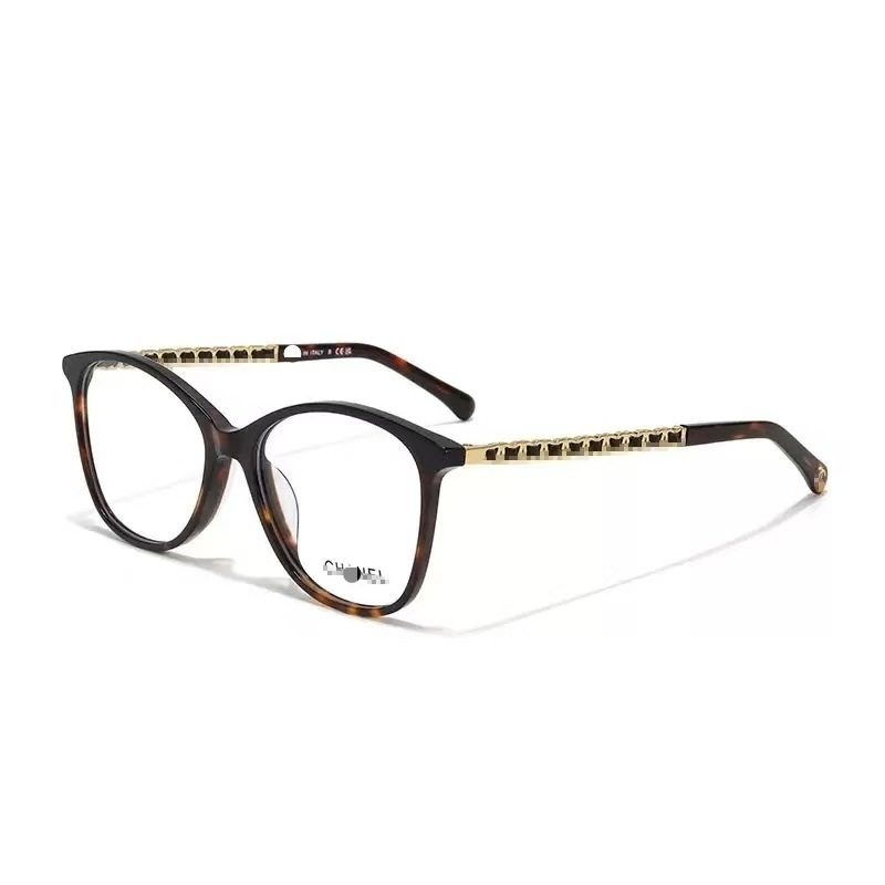 Xiaoxiang Ch Myopia Glasses Frame, Fashionable Blue Light Blocking 3408, Can Be Fitted with Prescription Lenses, New Style Non-Prescription Glasses Frame