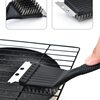 Cross-Border Bbq Stainless Steel Brush Barbecue Cleaning Brush Wire Brush Barbecue Grill Mesh Brush Iron Brush Auxiliary Tools