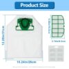 Applicable to Vorwerk Fuvik vacuum cleaner accessories VK200/FP200 dust bag non-woven bag motor mesh