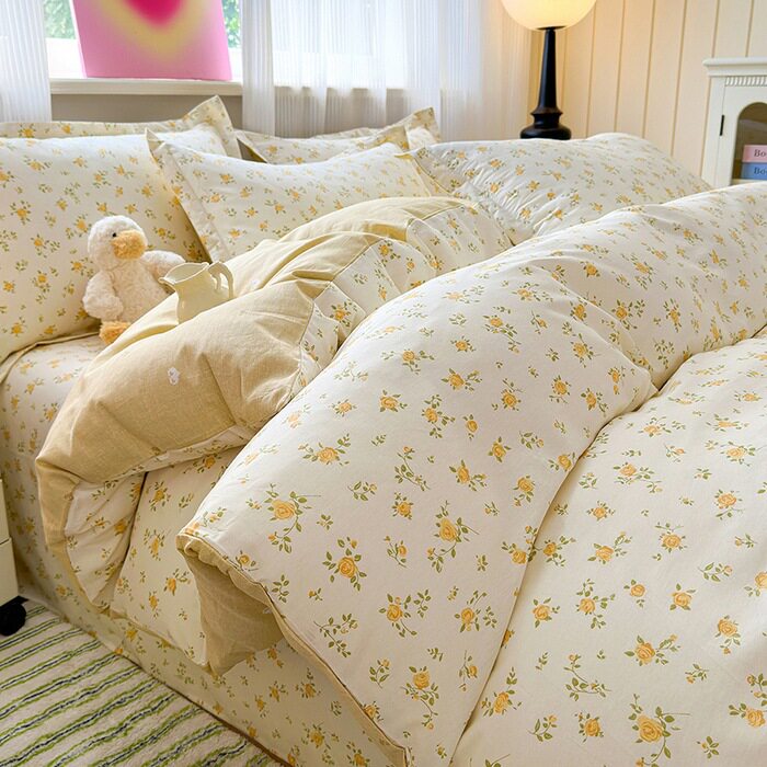 【100%両面ピュアコットン】物語の小花柄