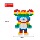 Совместим со строительными блоками Lego, детскими развивающими игрушками для сборки, подарками, мелкими частицами, серийными строительными блоками, киосками, оптовыми фабриками mini 80