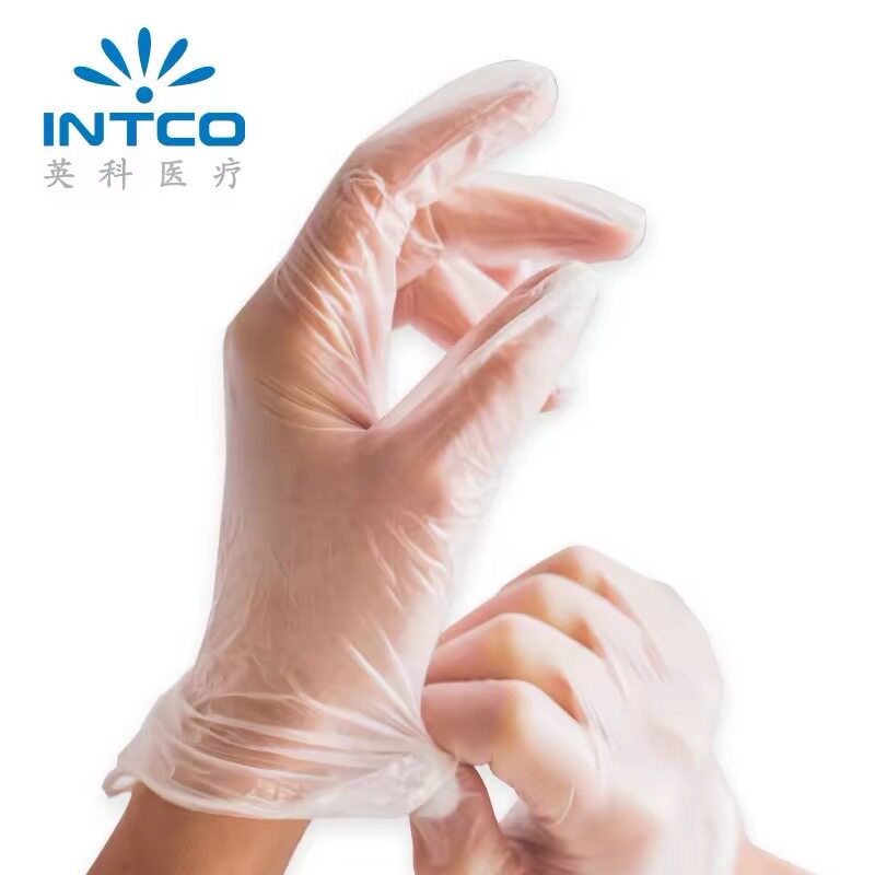 Yingke Food Grade Disposable Pvc Gloves Food Grade Protective Gloves Catering Kitchen Baking Beauty Household
