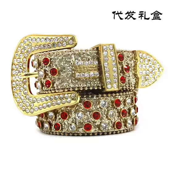 Guangzhou belt new belt men handmade personality fashion trend hip-hop punk wind belt a generation of hair